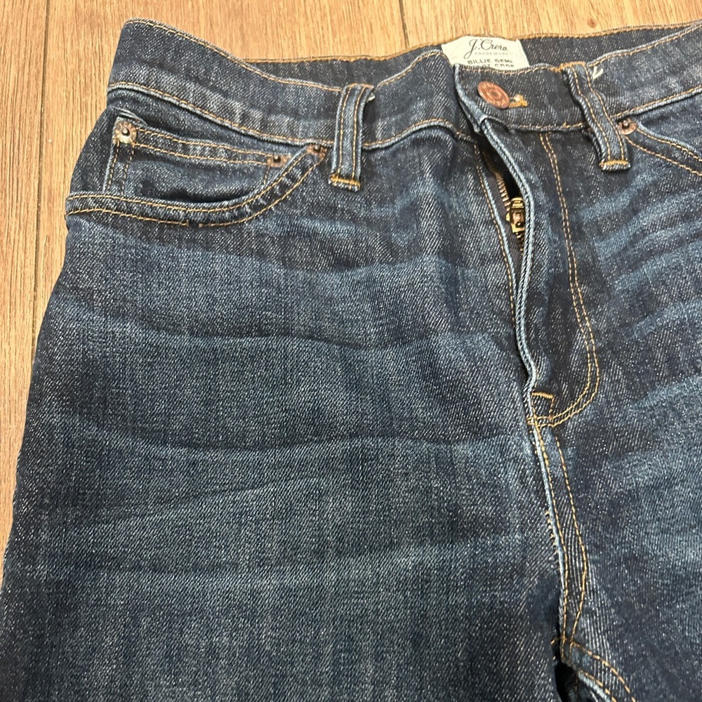 J.Crew Billie Demi Boot Crop Jeans Size 27 High Rise Excellent Condition - Picture 4 of 9